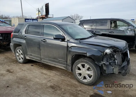 2017 GMC Terrain Sle из США, поврежденный, VIN 2GKALMEK7H6335440